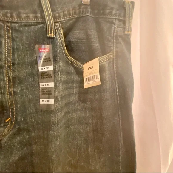 Levi Strauss Men’s 559 Jeans. NWOT. 40x32. - Picture 7 of 12